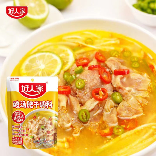 好人家 酸湯肥牛調料 100g 好人家酸汤肥牛调料