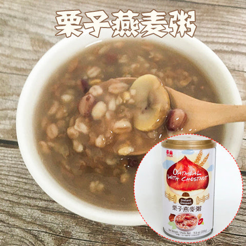 泰山 栗子燕麦粥 330g*24罐整箱