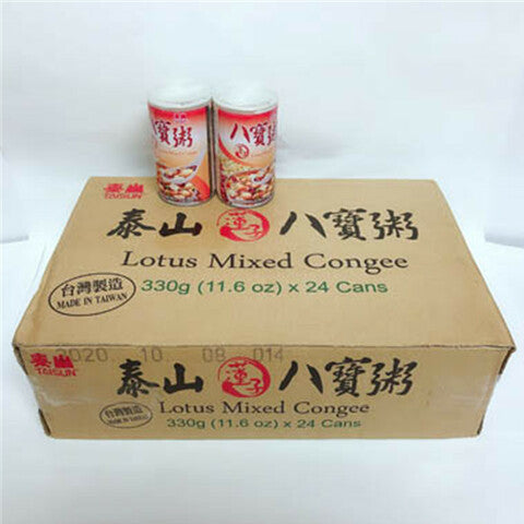 泰山蓮子八宝粥 370g 泰山莲子八宝粥 台湾产