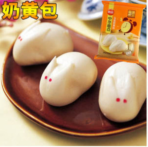 思念玉兔乃黄包 360g (12个入) 思念玉兔奶黄包 包子点心