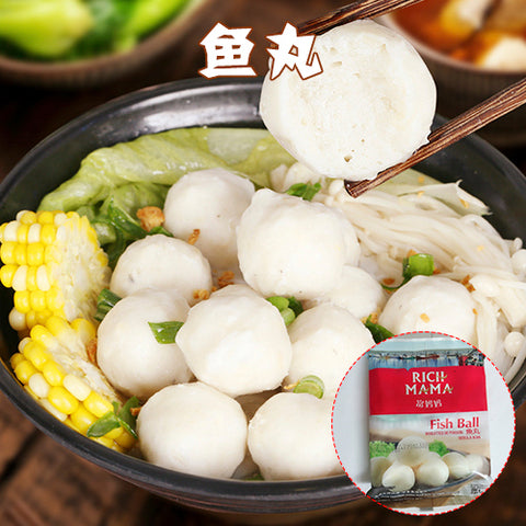 富媽媽 魚丸200g 富妈妈鱼丸 火锅丸子