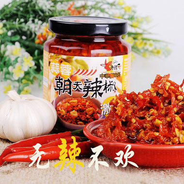 老騾子 蒜蓉朝天辣椒 240g