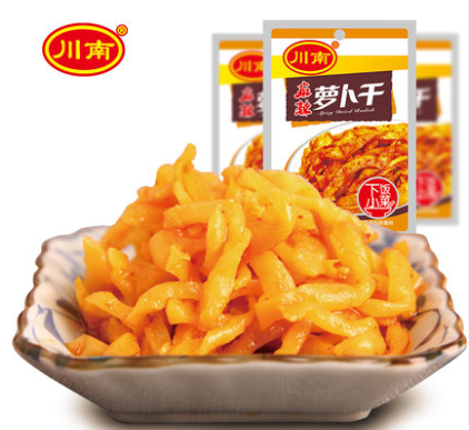 川南 麻辣蘿卜干 62g 川南麻辣萝卜干