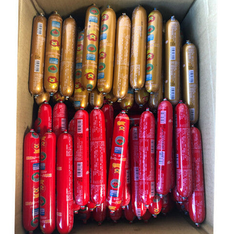 火腿肠 豚肉ソーセージ 紅色火腿腸 90g