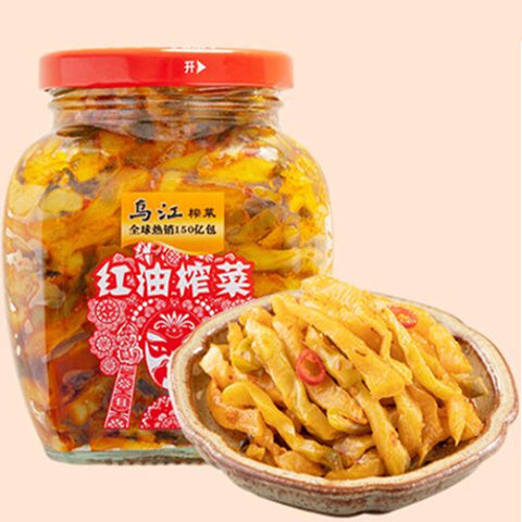 烏江 紅油榨菜 瓶装 300g 乌江红油榨菜