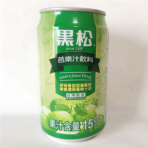 黑松 芭楽汁 320ml 黑松芭乐汁