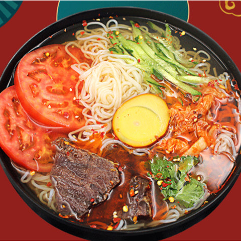 手工制作亮哥蜂蜜大冷面 300g*5袋 酸甜口味 加工日