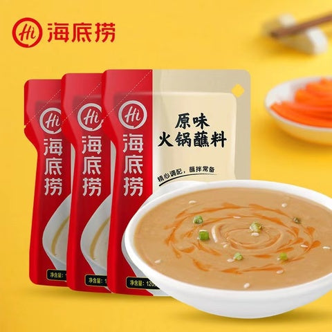 海底撈 火鍋占料 胡麻だれ(原味)袋装 120g 海底捞 火锅蘸料 调料调料
