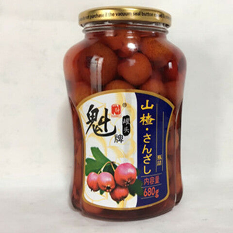 魁牌 山楂罐頭 680g 魁牌 山査缶頭 山楂罐头 水果罐头