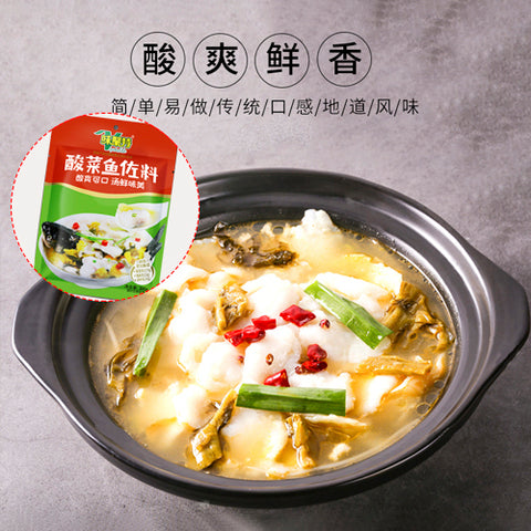 味聚特 酸菜魚佐料 300g 酸菜鱼调料