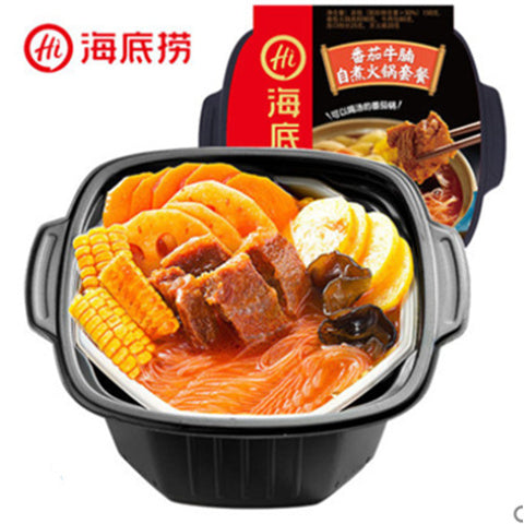 海底撈 番茄牛南自煮火鍋套餐 395g 海底捞番茄牛南自煮火锅套餐
