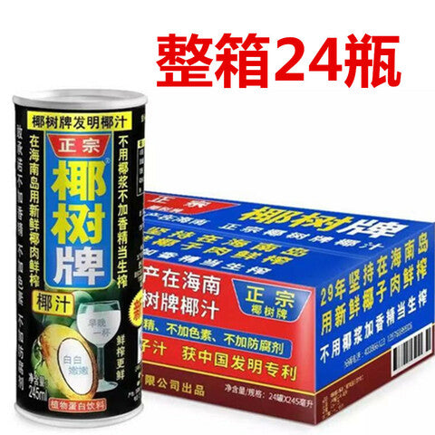椰樹 椰子汁 245mL*24罐整箱