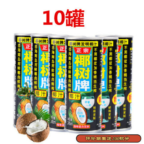 椰樹椰子汁245mL*10罐– 华华商店
