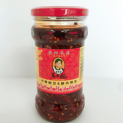 老干媽 鮮肉絲豆鼓 280g 老干妈鲜肉丝豆豉