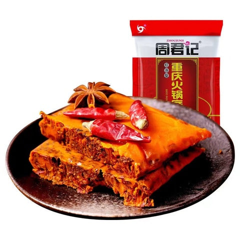 周君記 重慶火鍋底料(紅湯型) 400g*3袋