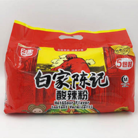 白家酸辣粉絲 五連包 525g 白家酸辣粉丝