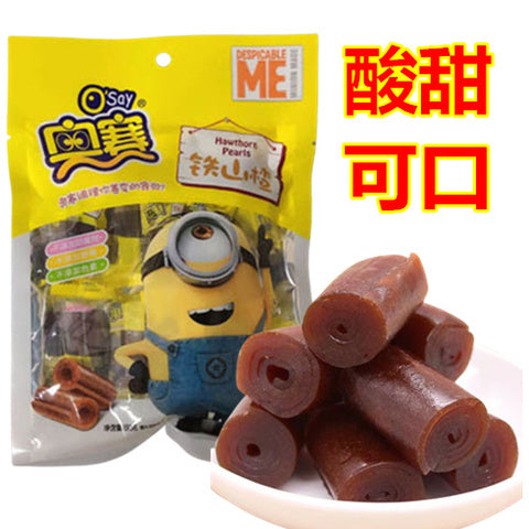 奥賽 鉄山査 150g 奥赛铁山楂 山楂卷