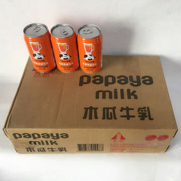 木瓜牛乳 340ml 台湾产