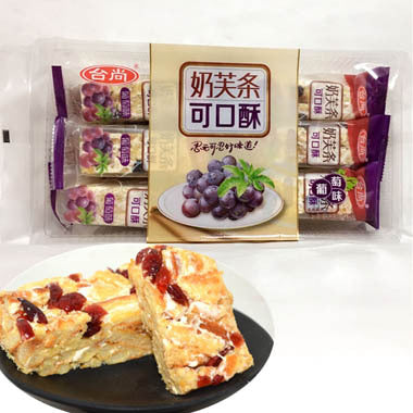 乃芙条 (葡萄)可口酥308g (12个入) 沙琪玛