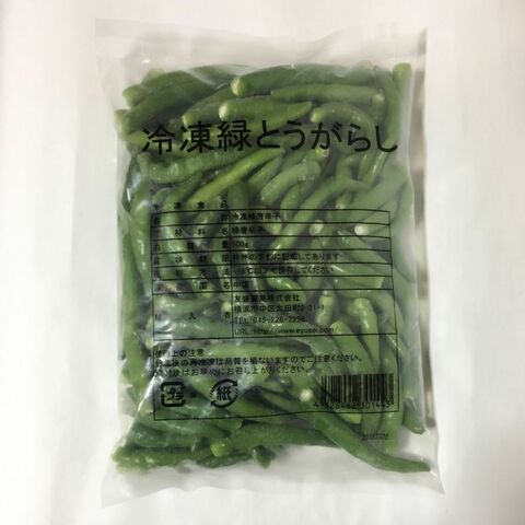 冷凍緑辣椒 500g 小米辣椒 绿辣椒