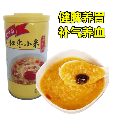 娃哈哈 紅棗小米福養粥360g 娃哈哈红枣小米粥 八宝粥