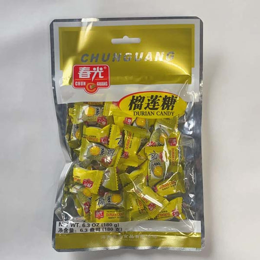 春光榴蓮糖硬糖 180g  春光榴莲糖