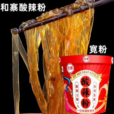 和寨酸辣粉寬粉130g*6盒　和寨酸辣粉宽粉