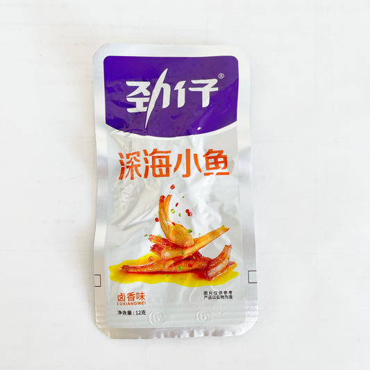 勁仔小魚滷香味 単個12g  劲仔小鱼卤香味