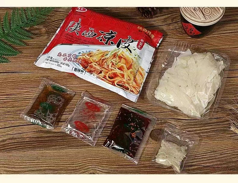 陝西凉皮4种口味　陕西凉皮