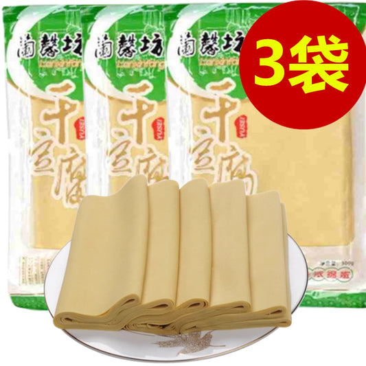 蘭馨坊 東北手工干豆腐 500g*3袋