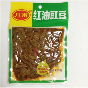 川南 紅油豇豆120g*5袋　红油豇豆　红油豆角　