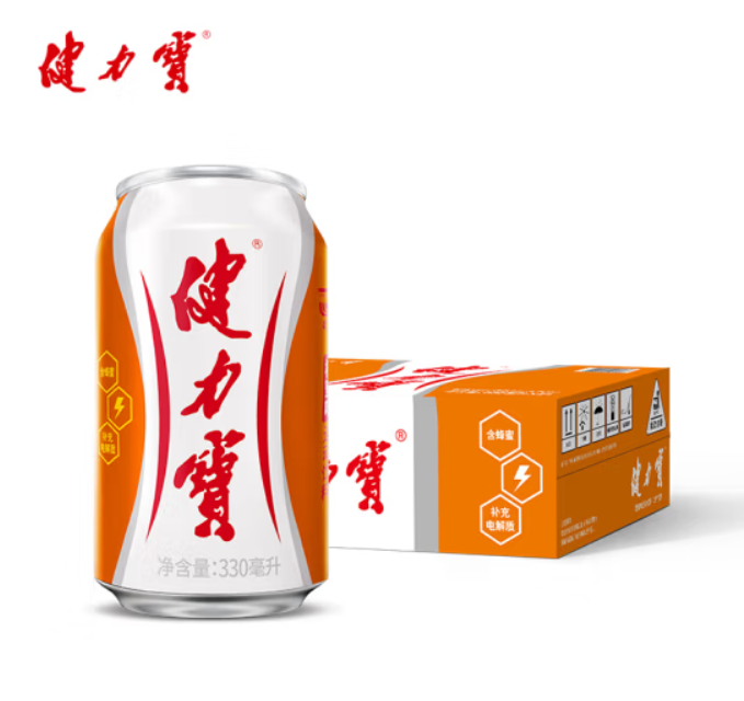 健力寶 橙蜜味運動飲料330ml  健力宝橙蜜味运动饮料