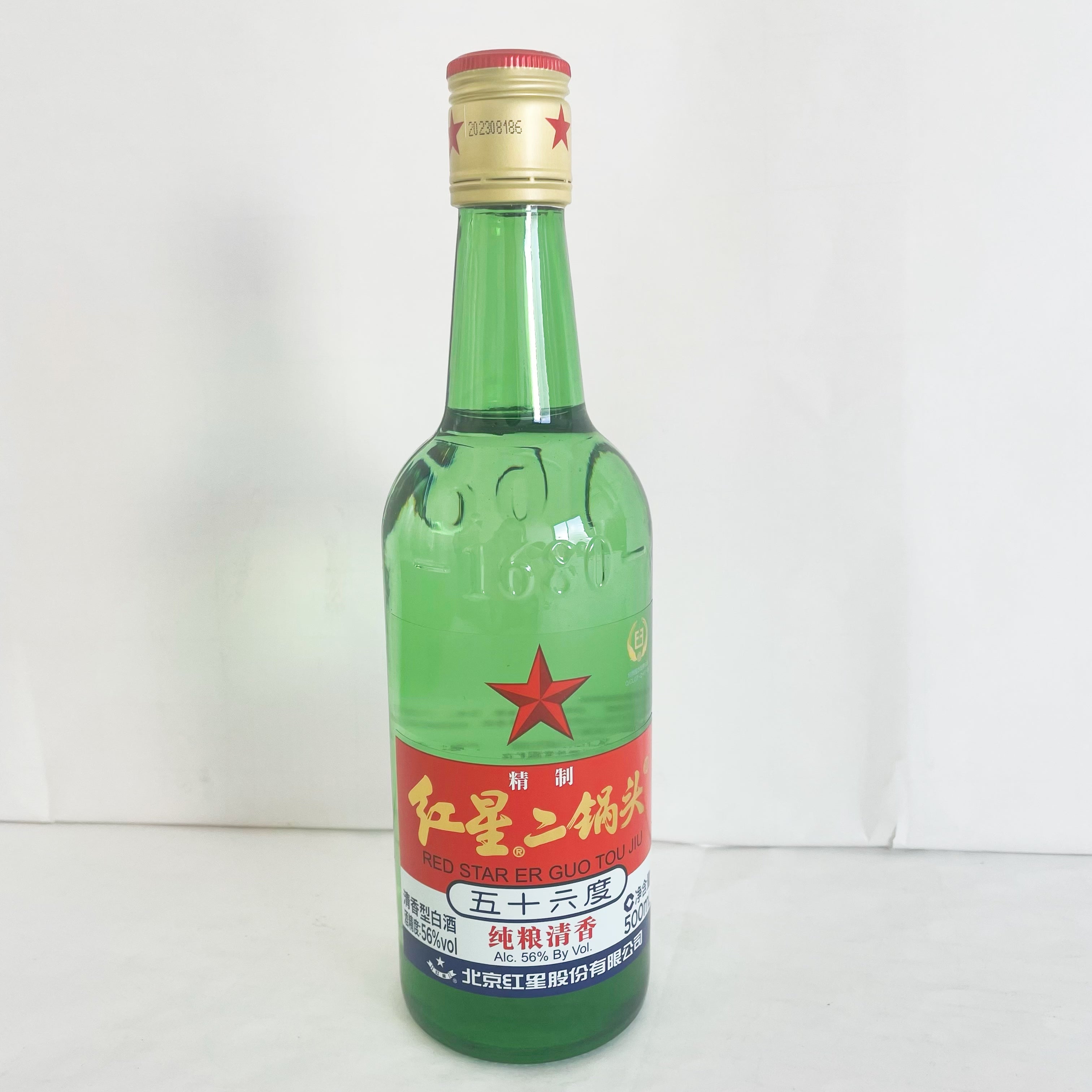 紅星 二鍋頭(56度) 500ml 红星二锅头 白酒 – 华华商店