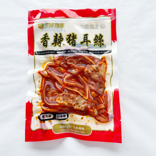 香辣豚耳条（熟食）150g　香辣猪耳条　猪耳朵