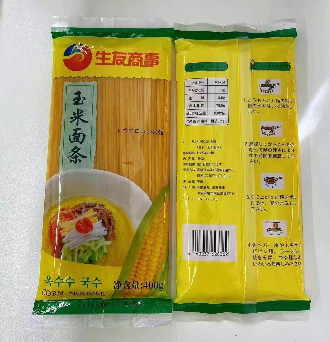 生友 玉米面条 400g