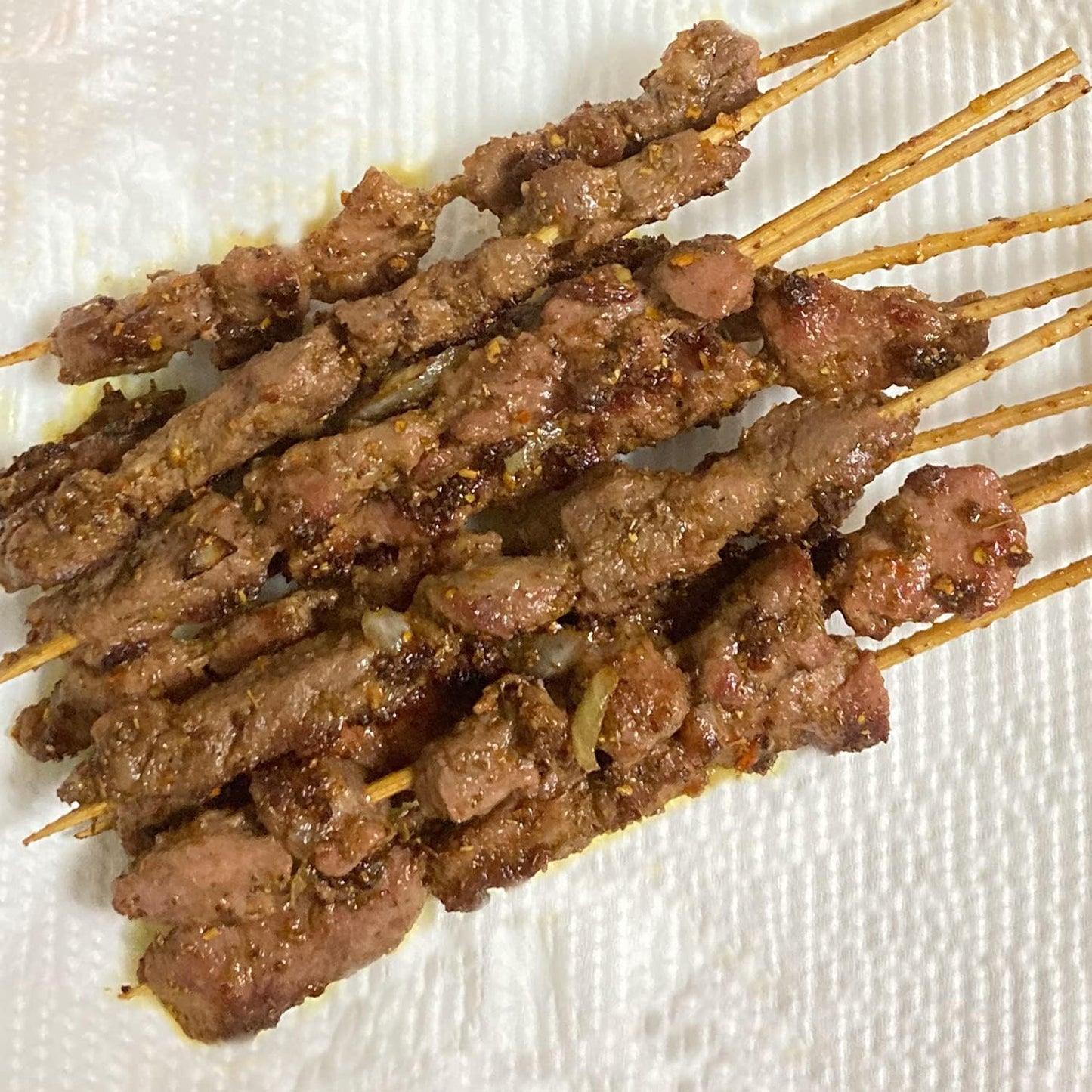 生羊肉串10串送调料+生牛肉串10串送调料