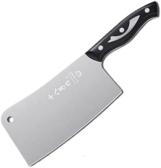 砍骨刀　中国产　十八子作 本格中華包丁 厨房刀 不銹鋼 ステンレス製 菜包 菜刀