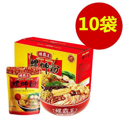 螺霸王 柳州螺師粉330 g*10袋（水煮型）