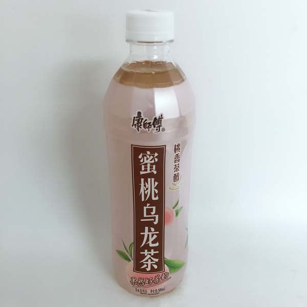 康師傅 蜜桃烏龍茶 500ml 康师傅蜜桃乌龙茶 饮料