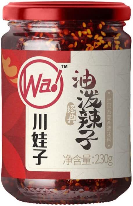 川娃子 油po泼辣子 230g　川娃子油泼辣子　辣椒油