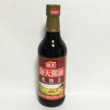 海天 老抽王 醤油 500mL 海天老抽酱油