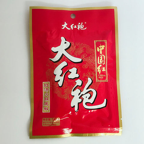 大紅袍中国紅火鍋底料 150g*2袋 紅湯　大红袍火锅底料