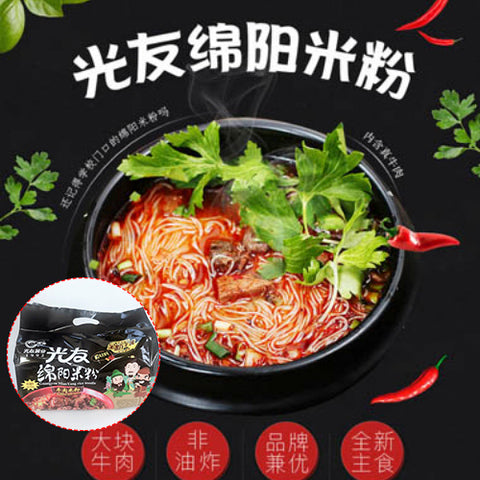 光友 綿陽米粉 4連包　光友绵阳米粉