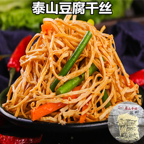 泰山豆腐干絲 500g　泰山豆腐干丝