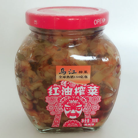烏江 紅油榨菜 瓶装 300g 乌江红油榨菜
