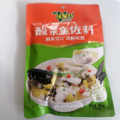 味聚特 酸菜魚佐料 300g 酸菜鱼调料