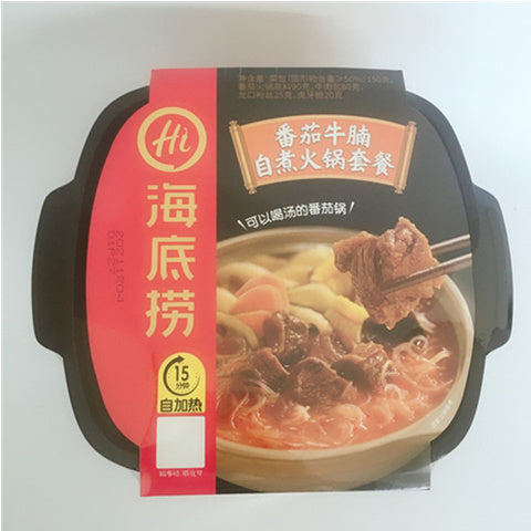海底撈 番茄牛南自煮火鍋套餐 395g　海底捞番茄牛南自煮火锅套餐