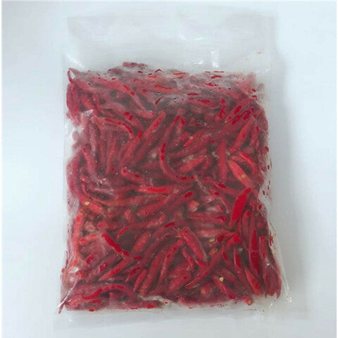 冷凍赤唐辛子（紅辣椒）500g　唐辛子红辣椒　小米辣　