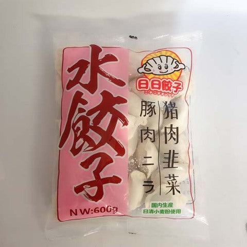 日日 韭菜豚肉水餃子 600g　韭菜猪肉水饺　韭菜水饺