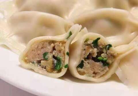 日日 韭菜豚肉水餃子 600g　韭菜猪肉水饺　韭菜水饺